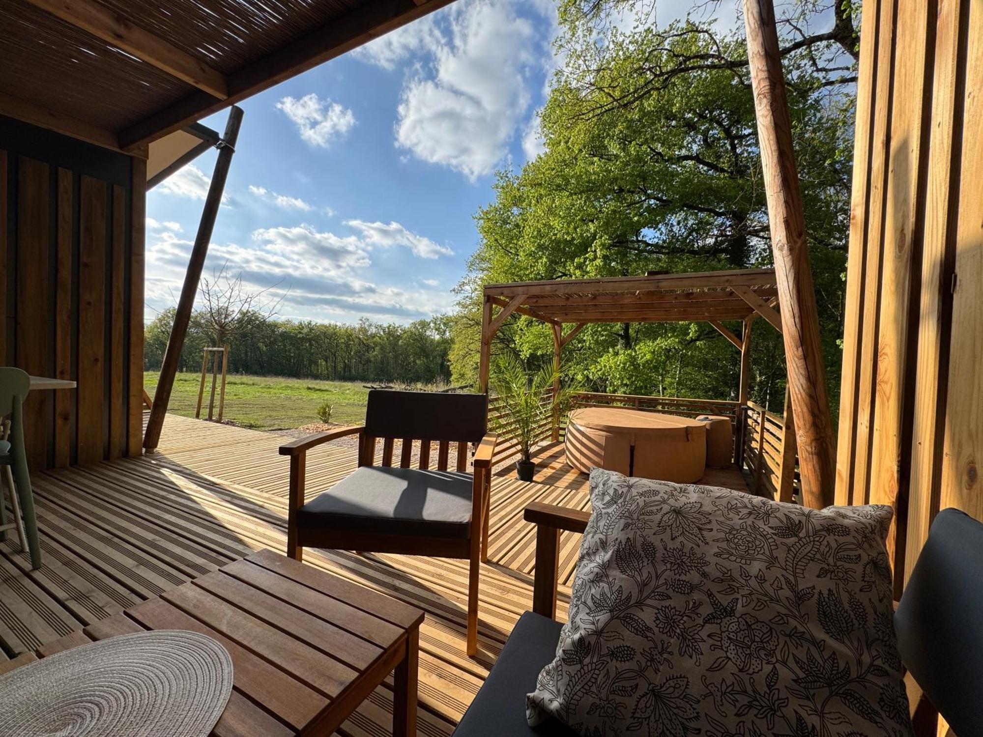 La Buissonniere Lodges Chisseaux Екстер'єр фото