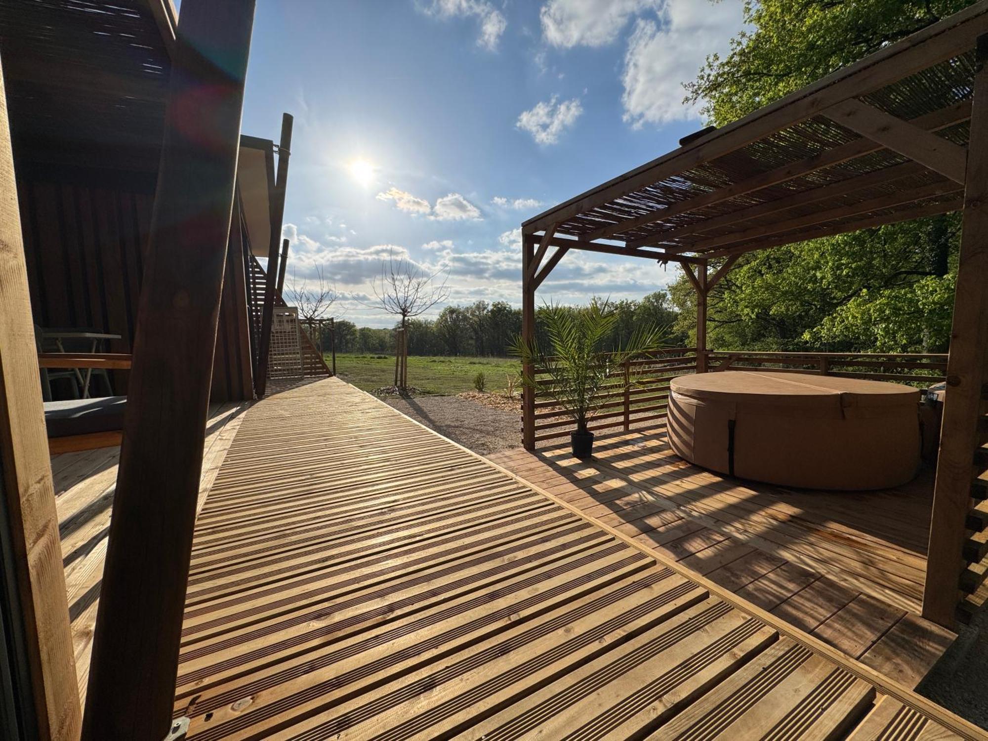 La Buissonniere Lodges Chisseaux Екстер'єр фото
